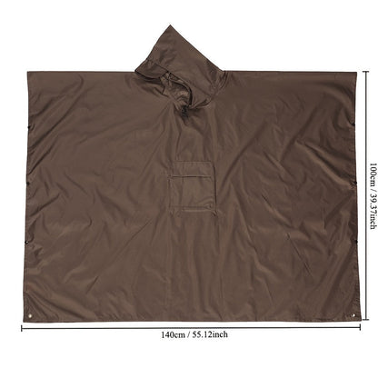 Waterdichte 3-in-1 Regenjas voor Outdoor