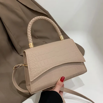 Dames Schoudertas PU Leer Crossbody Handtas Zwart