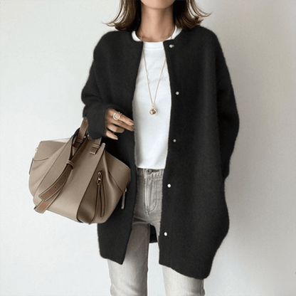 Dames Gebreide Cardigan Lang Casual Vest