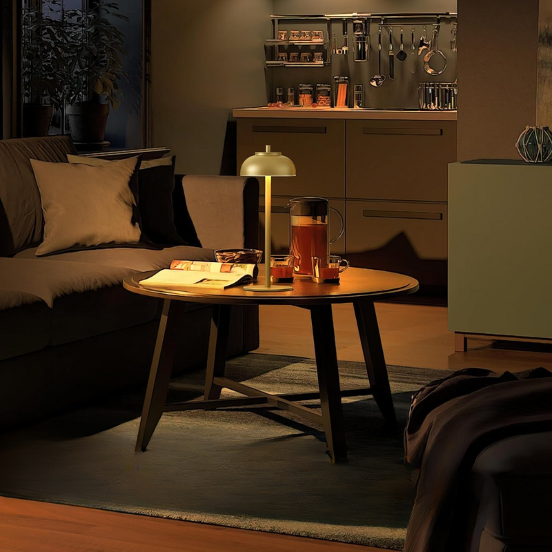 Draadloze Tafellamp met Aanraakbediening Dimbaar LED Licht