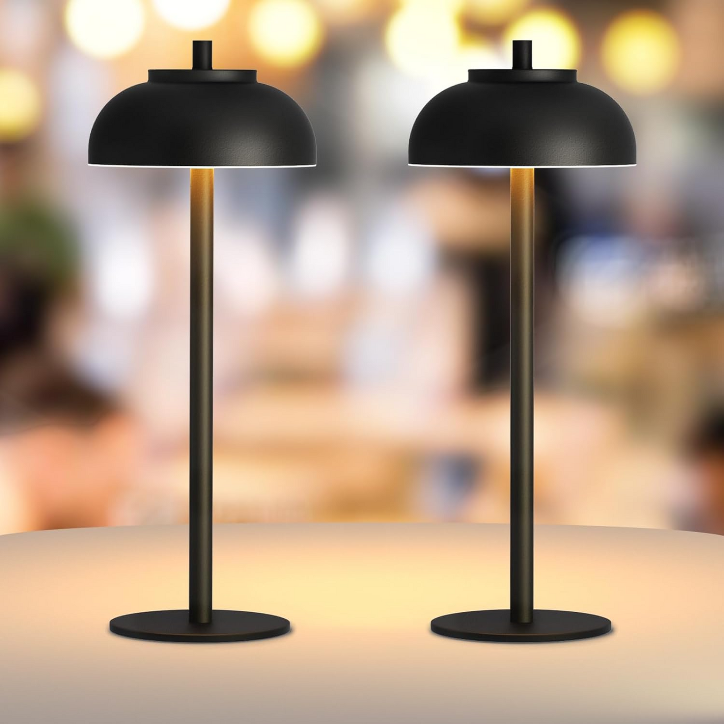Draadloze Tafellamp met Aanraakbediening Dimbaar LED Licht
