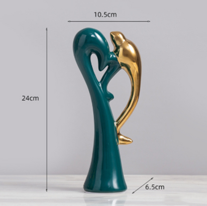 Keramische Sculptuur Moderne Decoratie Handgemaakt Design
