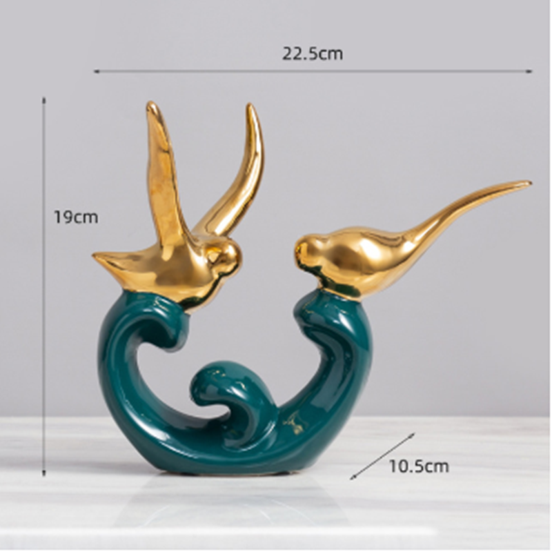 Keramische Sculptuur Moderne Decoratie Handgemaakt Design