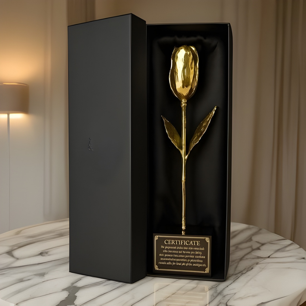 Valentijnsdag Vaas met Kunstrozen, Luxe Decoratie