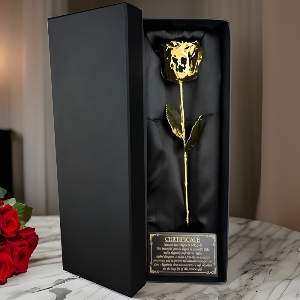 Valentijnsdag Vaas met Kunstrozen, Luxe Decoratie