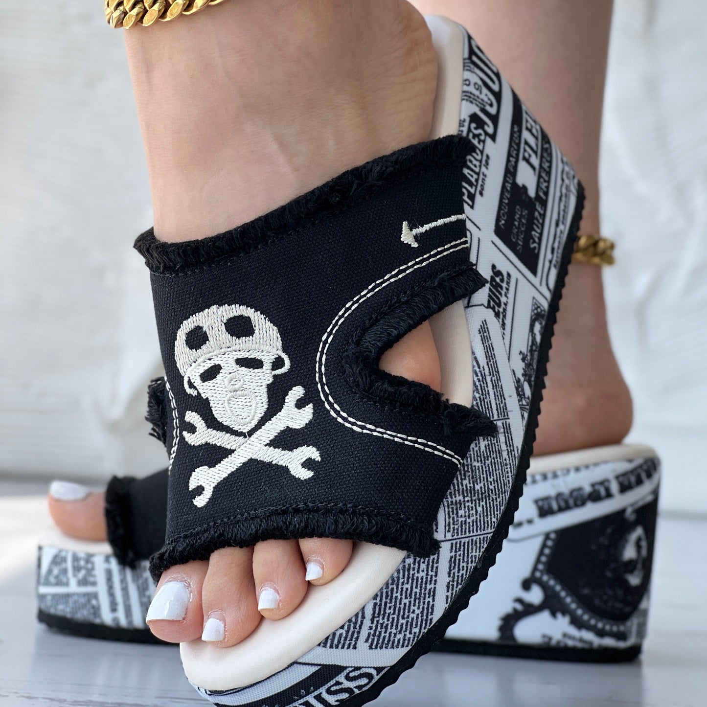 Variant image for Denimawedge™ – Dames Sandalen Met Hak Trendy Denimlook & Comfortabele Pasvorm-15