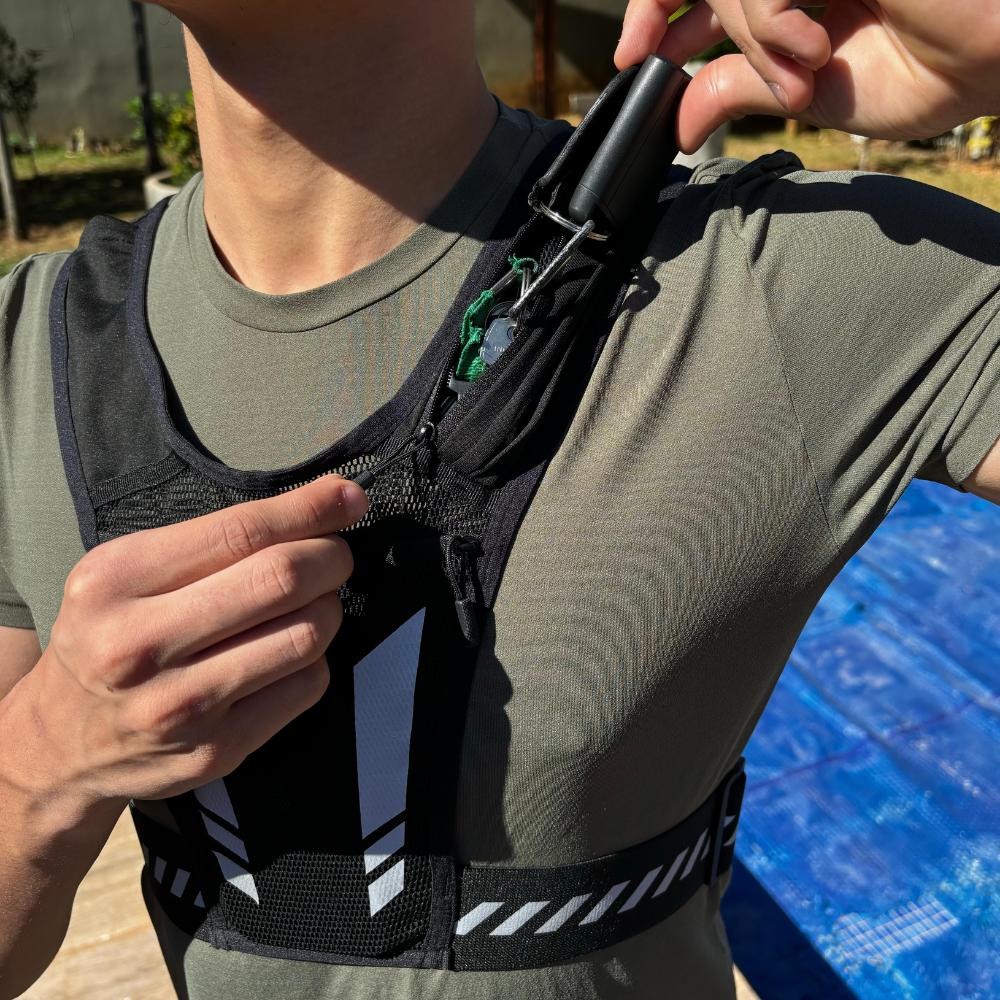 Reflecterend Hardloopvest Ultralicht voor Hoge Zichtbaarheid