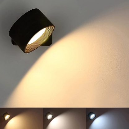 Draadloze Wandlamp Oplaadbaar 360° Binnen en Buiten Verlichting
