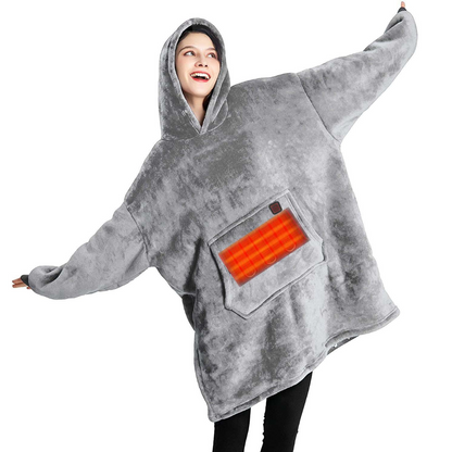 Verwarmde Hoodie Oversize voor Hoge Comfort en Warmte