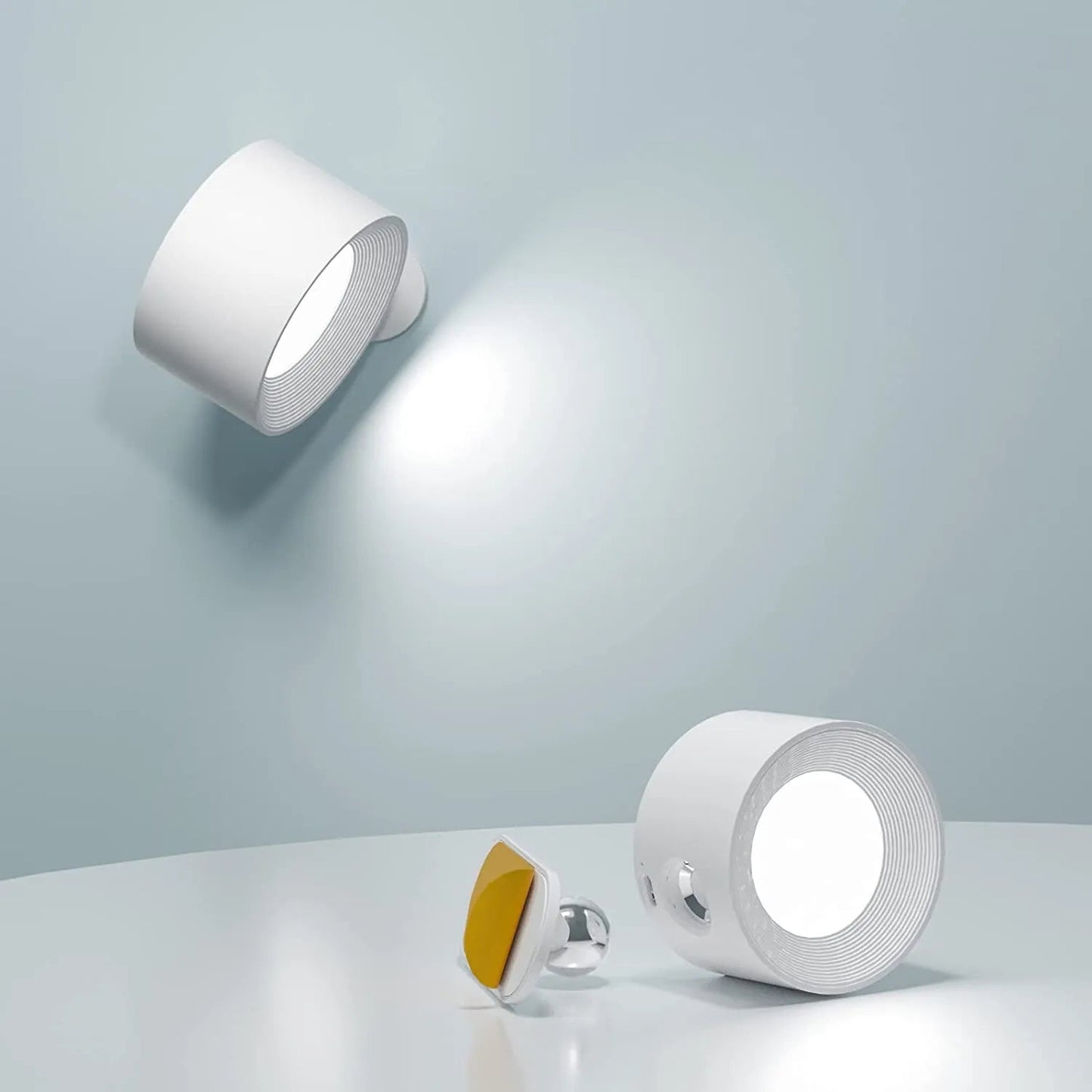 Wandlamp op Batterijen Dimbaar 360° Oplaadbaar - Velinix