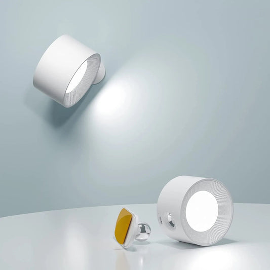 Wandlamp op Batterijen Dimbaar 360° Oplaadbaar - Velinix