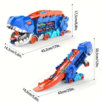 DinoRacer™ Transporttruck – T-Rex Raceplezier voor Jonge Avonturiers!