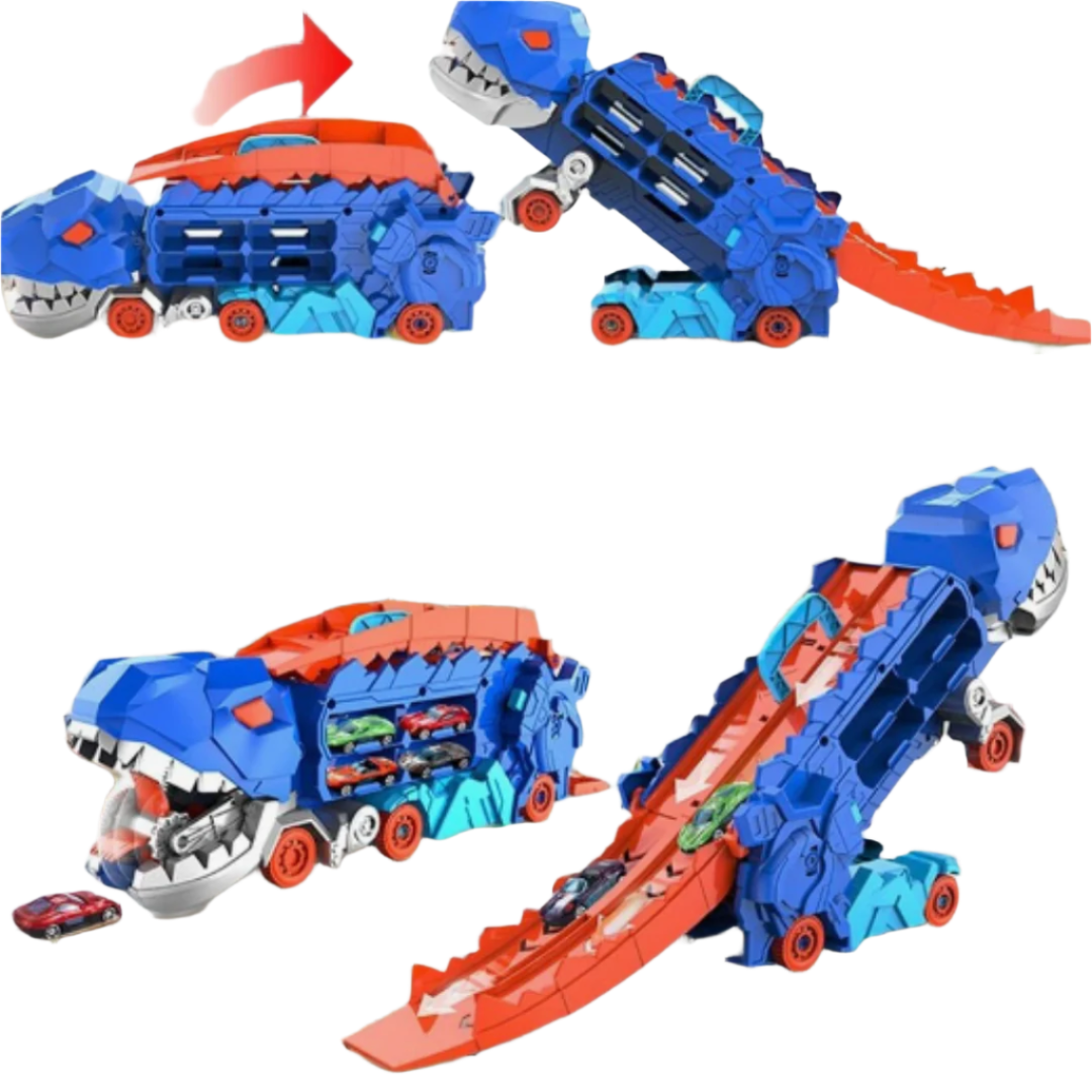 DinoRacer™ Transporttruck – T-Rex Raceplezier voor Jonge Avonturiers!