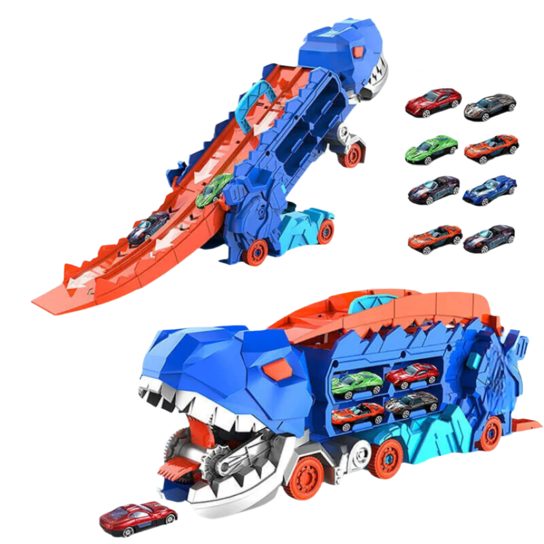 DinoRacer™ Transporttruck – T-Rex Raceplezier voor Jonge Avonturiers!