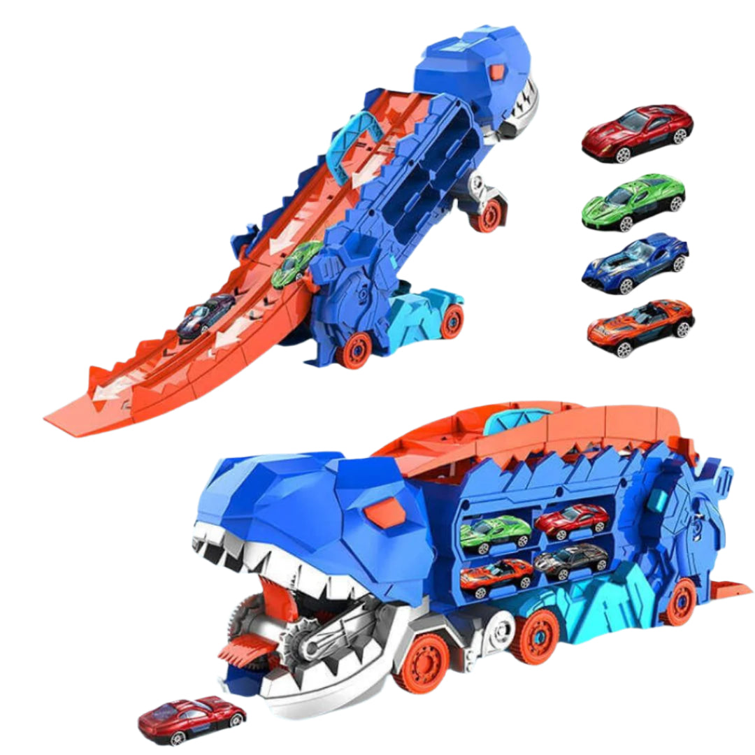DinoRacer™ Transporttruck – T-Rex Raceplezier voor Jonge Avonturiers!
