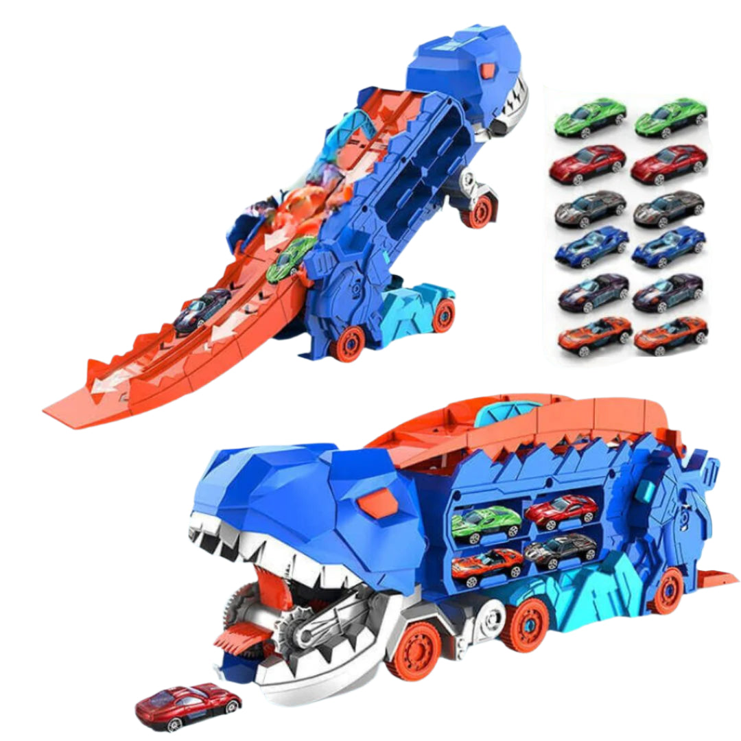 DinoRacer™ Transporttruck – T-Rex Raceplezier voor Jonge Avonturiers!