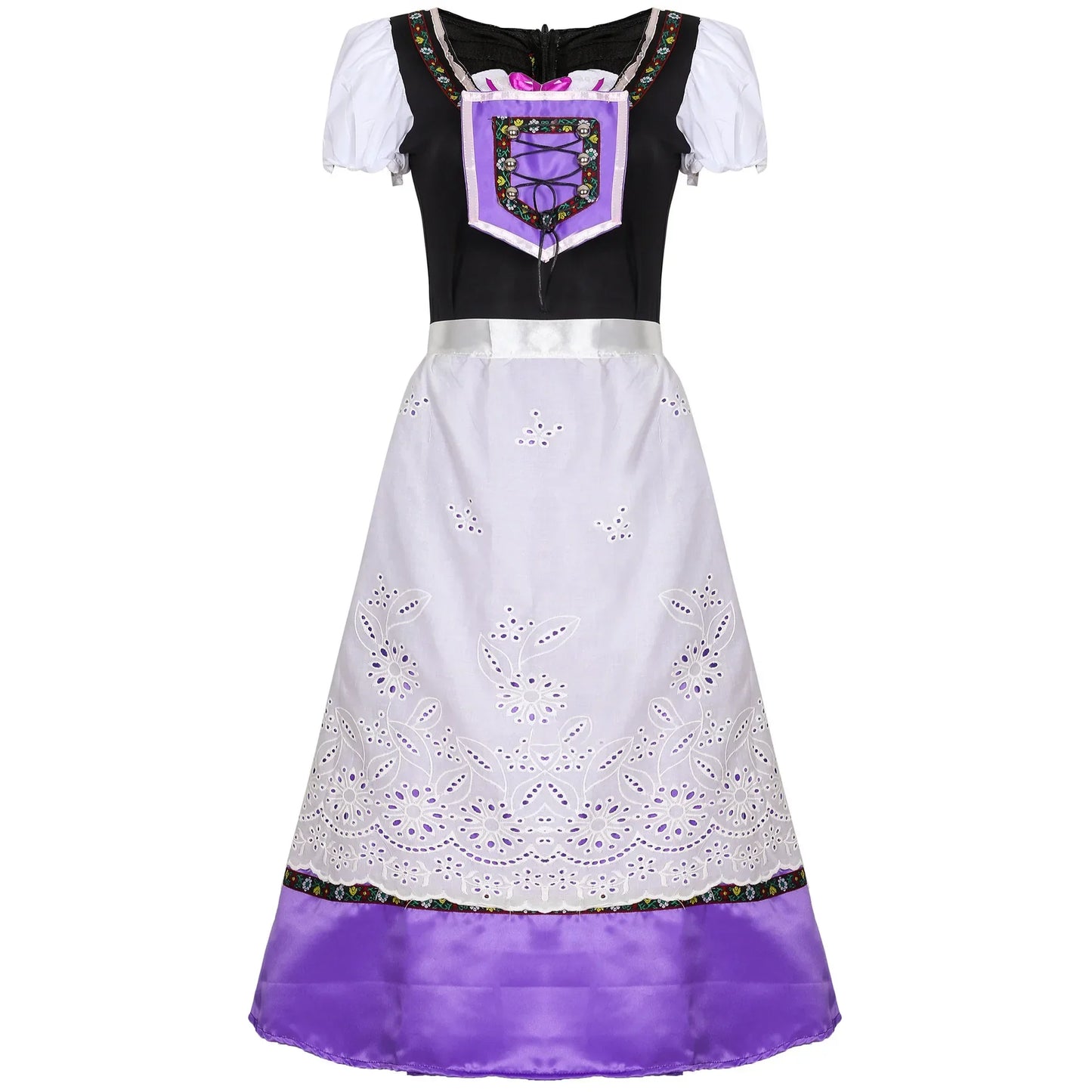 Dirndl Jurk met Schort voor Oktoberfest en Feesten