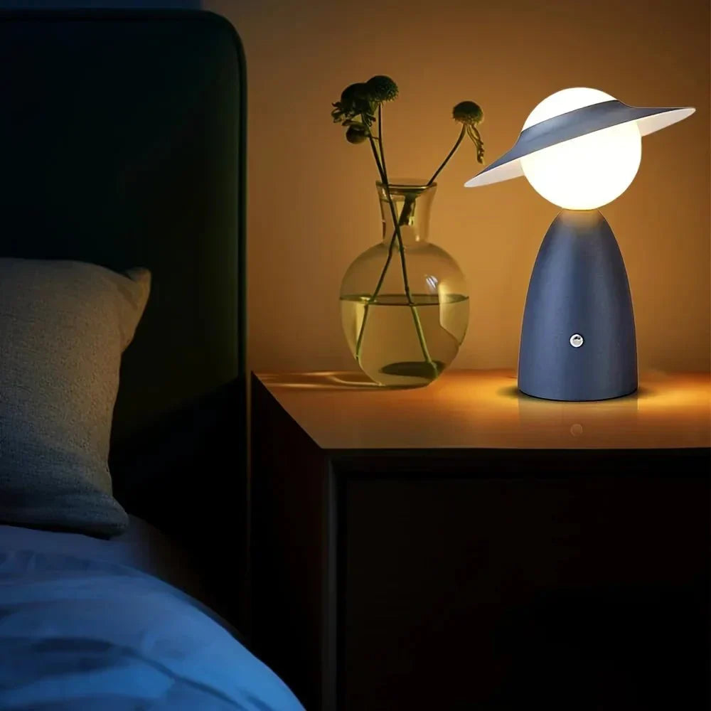 LED Oplaadlamp Draadloos Warm Wit Licht Modern Design