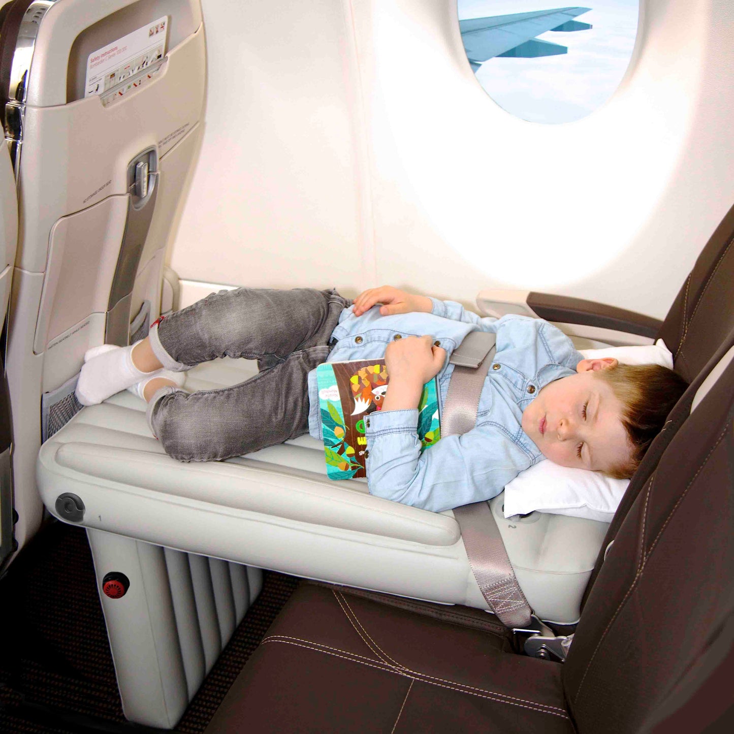 Dreamio – Kinderluchtbed reismatras droomzacht & compact voor onderweg 7