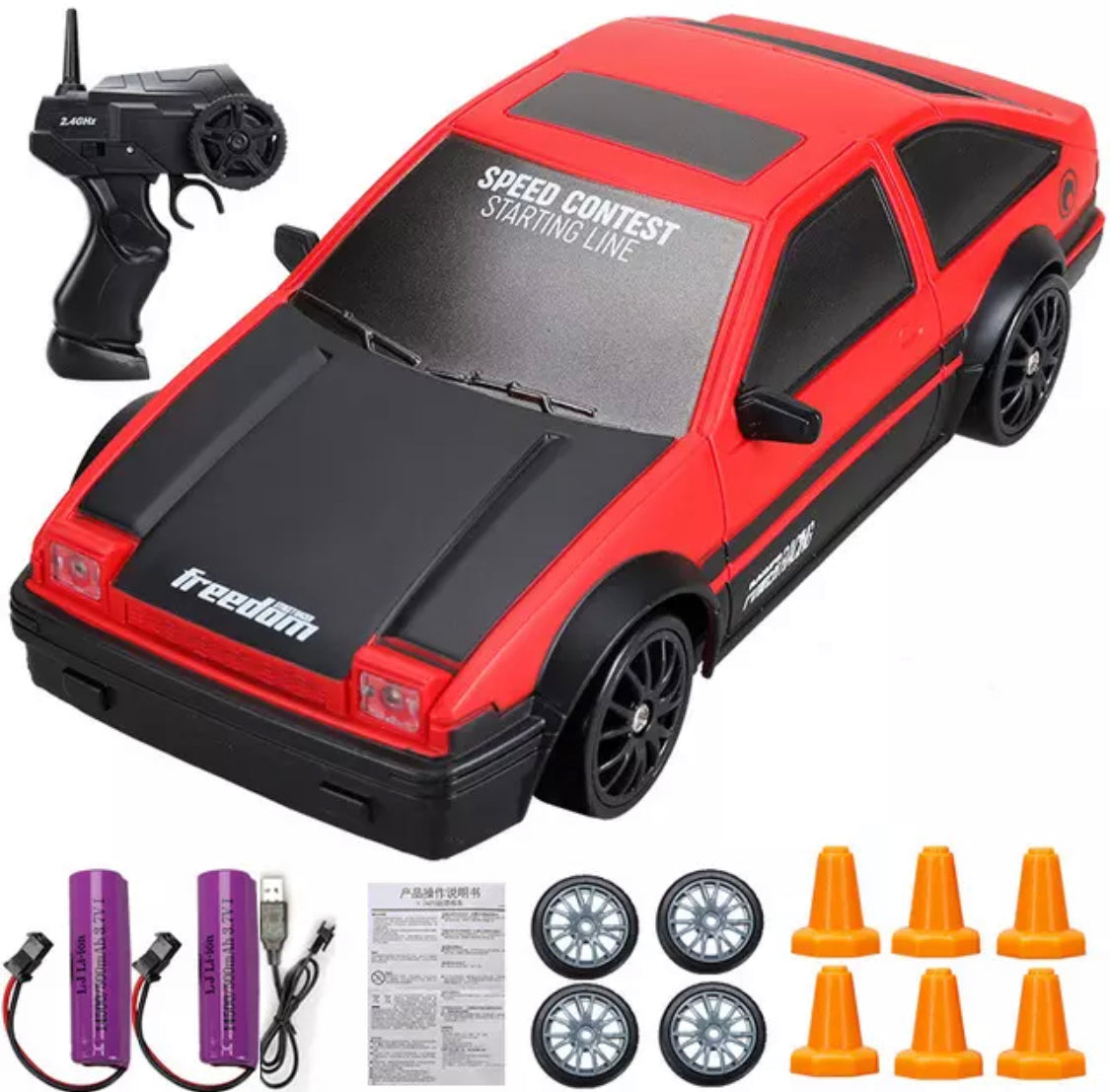DriftX Racing Car – Elektrische RC Driftauto met Krachtige Motor en Precisiebesturing 2