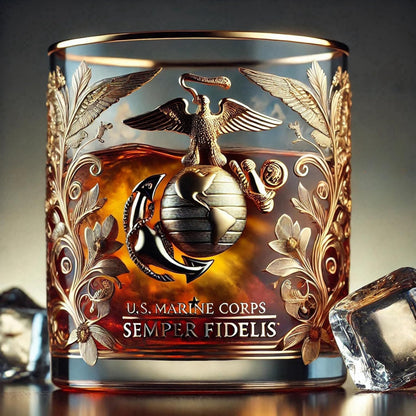 Gegraveerd Drinkglas Veteran Eerbetoon Geschenk