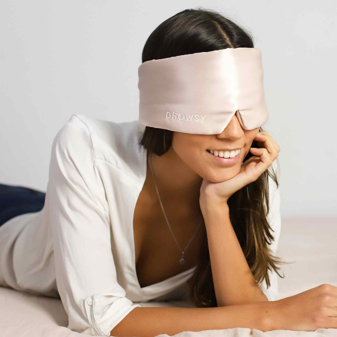 Slaapmasker Zijde Zacht voor Diepe Slaap