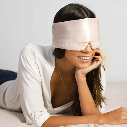 Slaapmasker Zijde Zacht voor Diepe Slaap