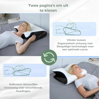Orthopedisch Kussen voor Nekpijn met Geheugen Schaum