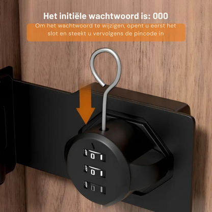 Sleutelloos Combinatieslot Veilig en Makkelijk