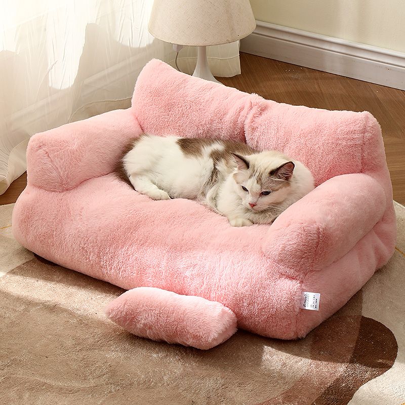 Honden Sofa Bed Pluche Fleece Comfortabel en Machinewasbaar - Velinix