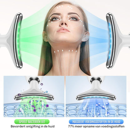Faceliftapparaat 7-in-1 Anti-Rimpel Huidverzorging met EMS