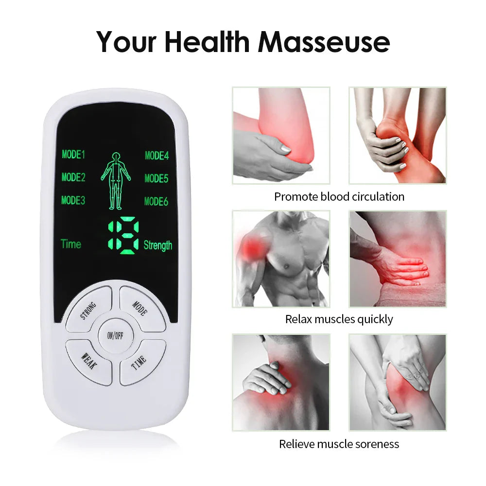 EMS Puls – Nackenmassagegerät mit 6 Massagemodi und 10 Intensitätsstufen 1