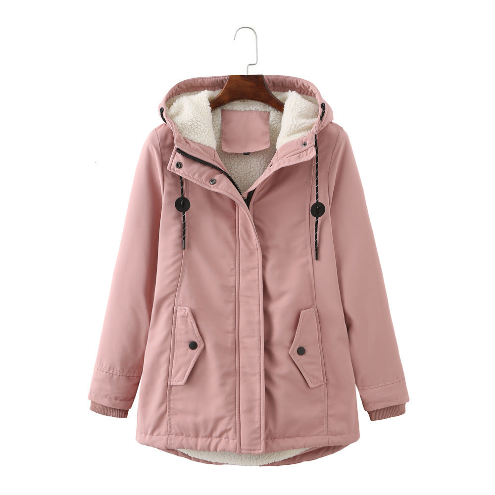 EVIE | Warme Hooded Jas voor Dames