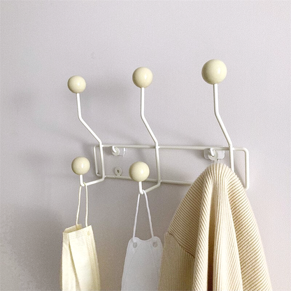Wandkapstok met Haken, Modern Houten Design