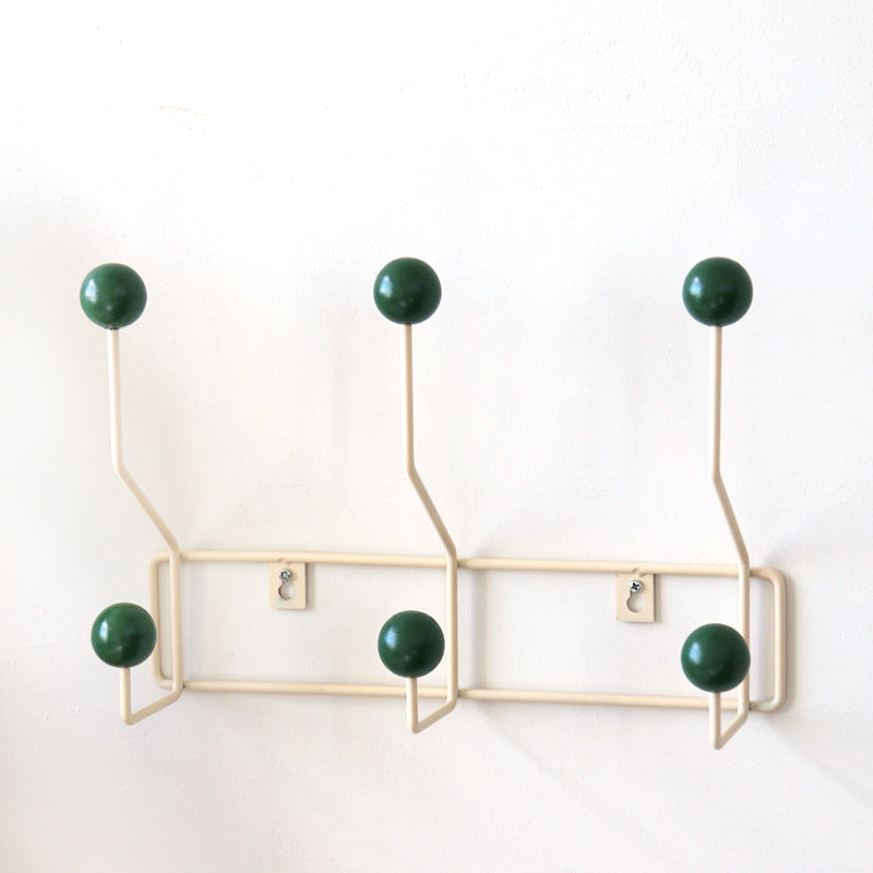 Wandkapstok met Haken, Modern Houten Design