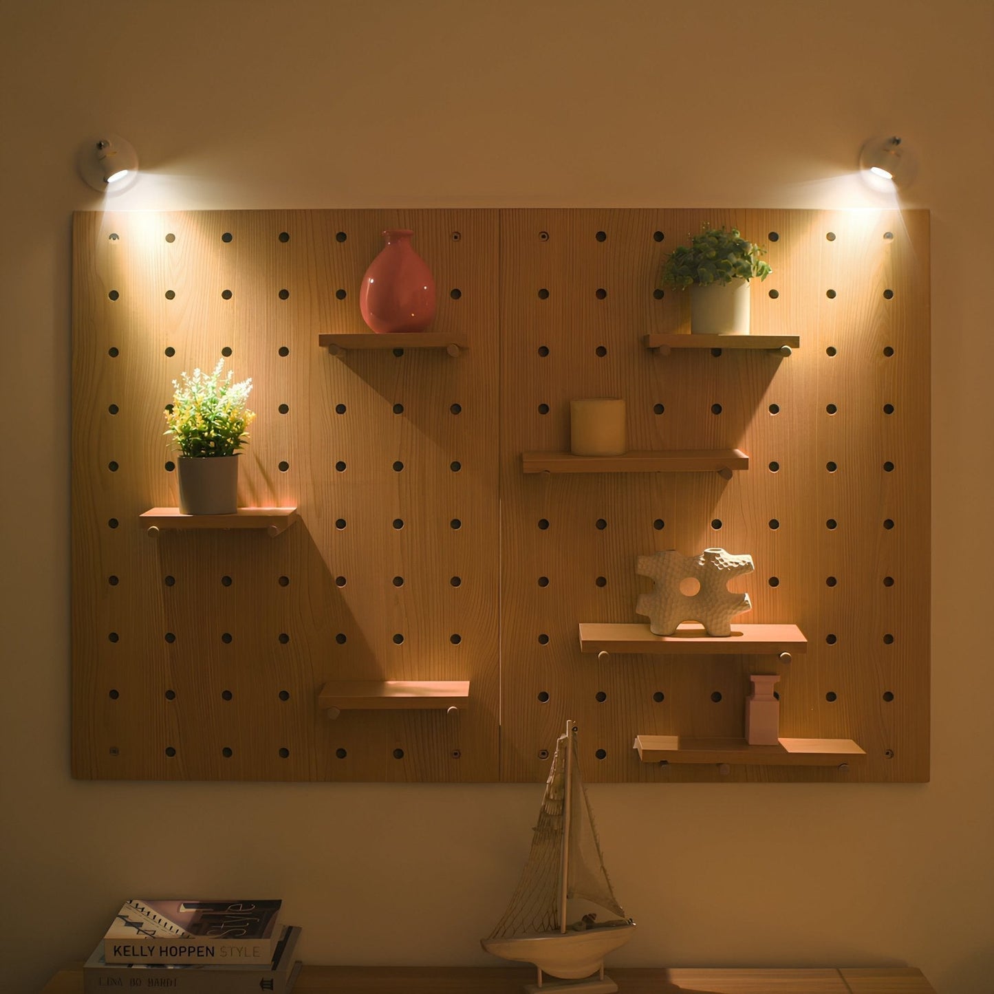 Draadloze LED Spot Dimbaar met Afstandsbediening Oplaadbaar
