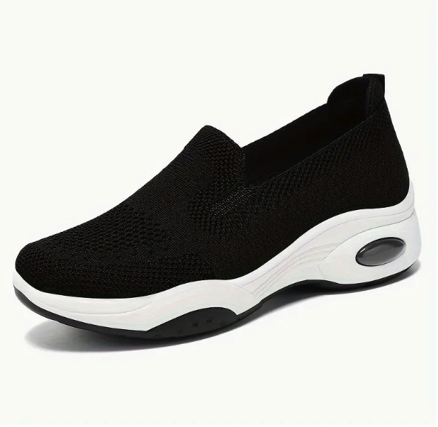 EasyStride™ – Dames Slip-On Schoenen met Ergonomisch Comfort en Ademend Bovenmateriaal-1