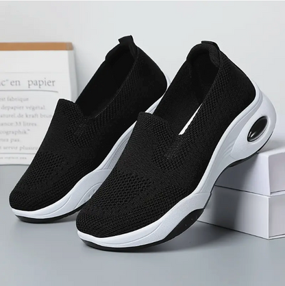 EasyStride™ – Dames Slip-On Schoenen met Ergonomisch Comfort en Ademend Bovenmateriaal-3