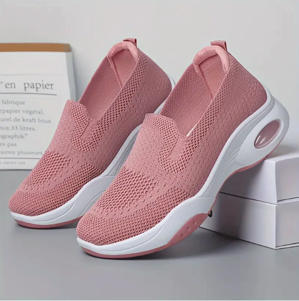 EasyStride™ – Dames Slip-On Schoenen met Ergonomisch Comfort en Ademend Bovenmateriaal-4