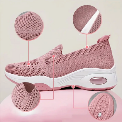 EasyStride™ – Dames Slip-On Schoenen met Ergonomisch Comfort en Ademend Bovenmateriaal-5