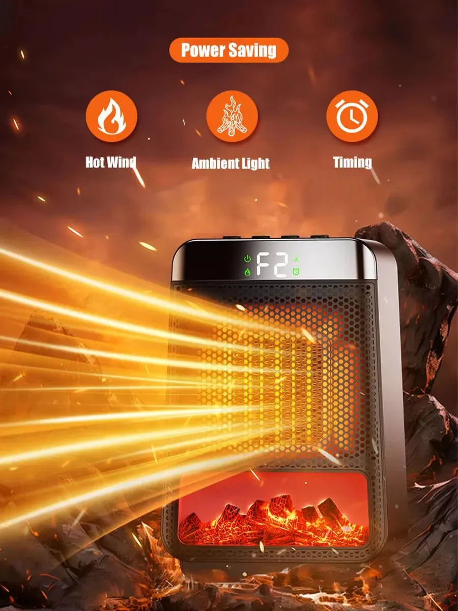 EcoThermo™ – Energiezuinige Elektrische Kachel voor Directe Warmte
