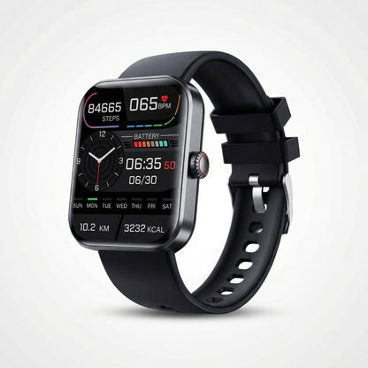 Smartwatch Activity Tracker met Touchscreen en Hartslagmeting - Velinix