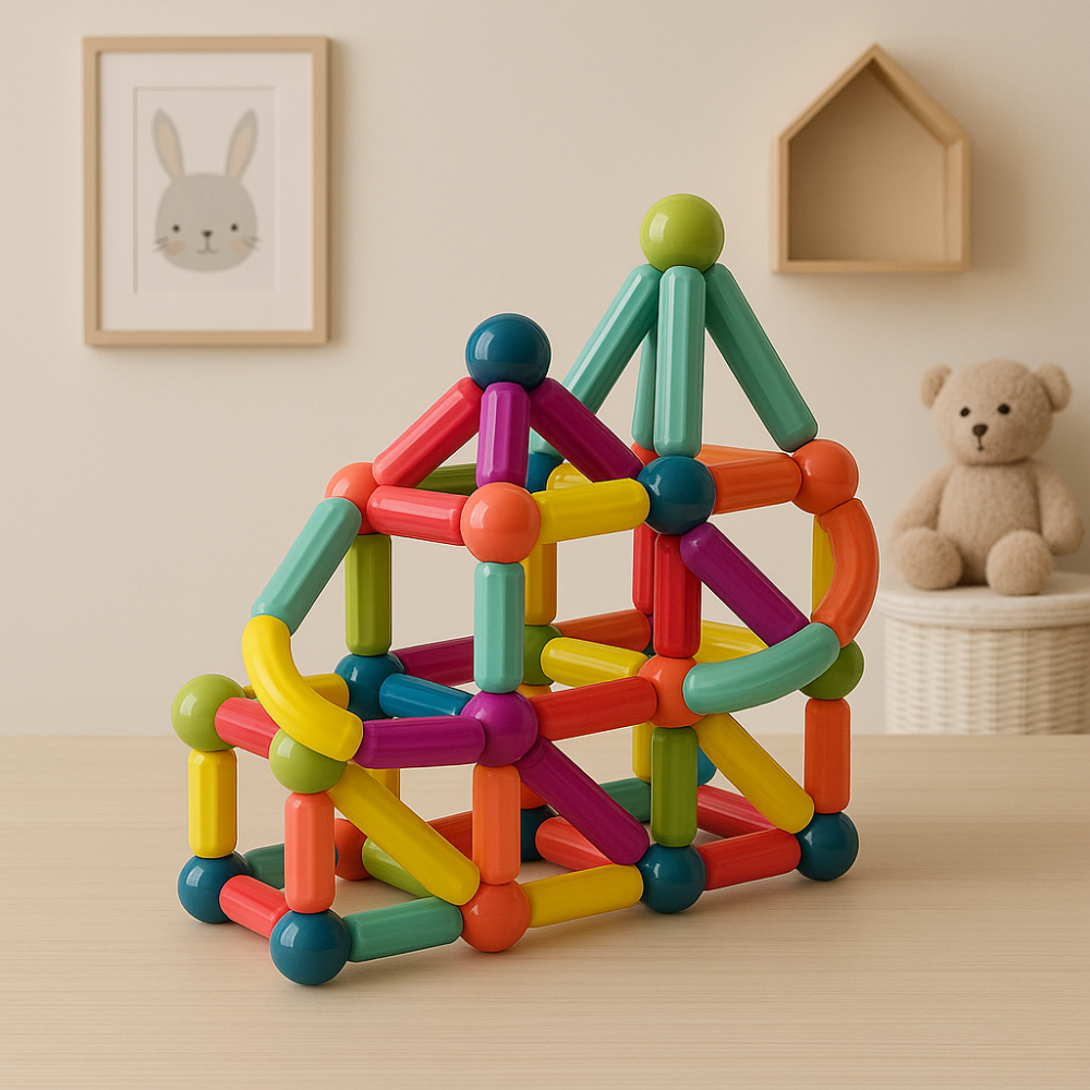 Magnetisch Bouwspeelgoed Educatief Constructie Speelset