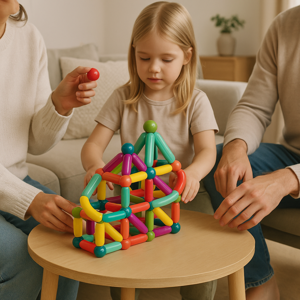 Magnetisch Bouwspeelgoed Educatief Constructie Speelset