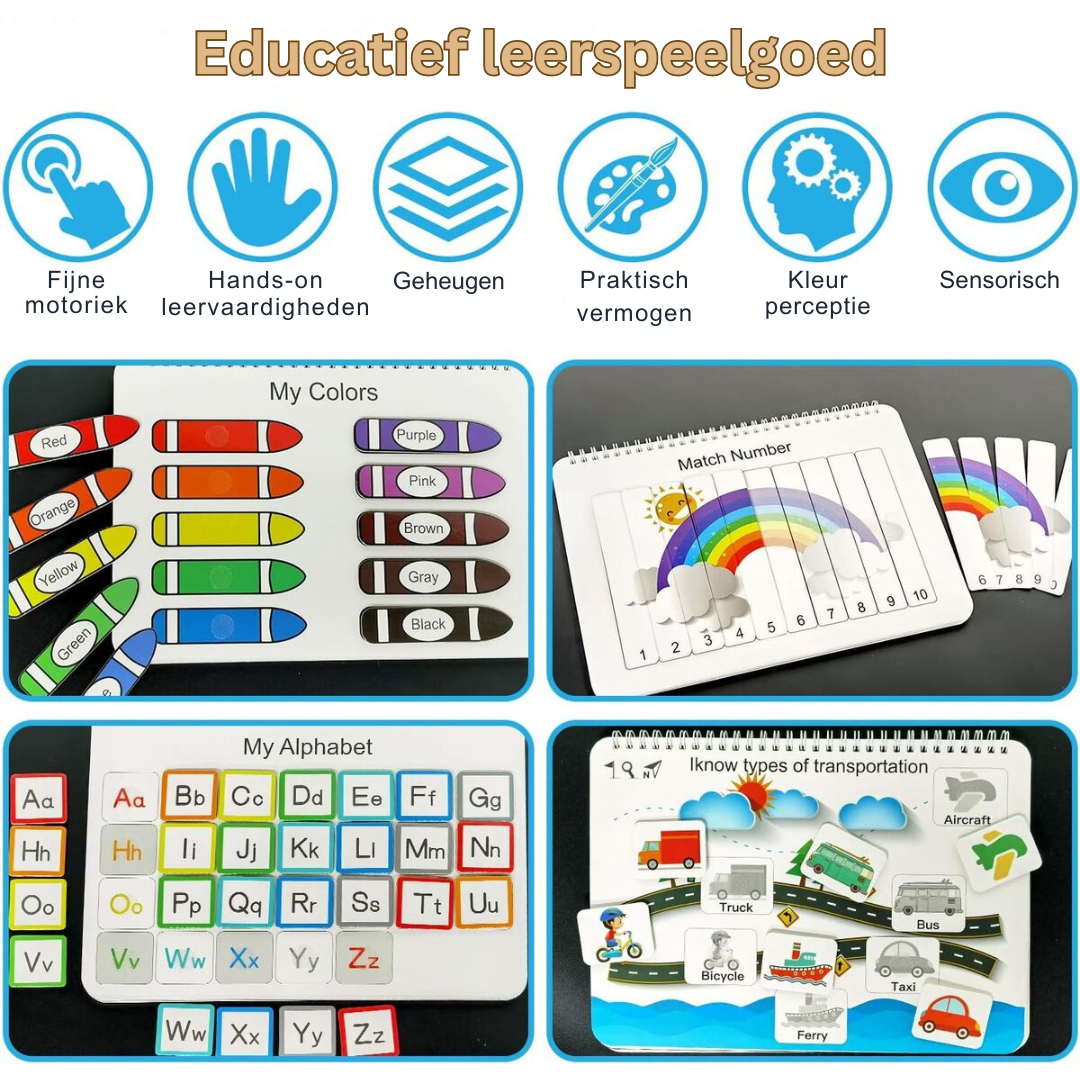 Educatief Speelgoed voor Kinderen Leer en Ontdek Set