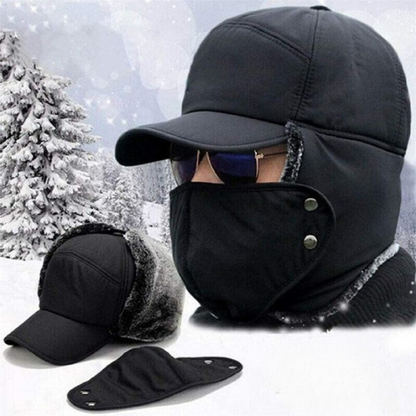 Winddichte Muts met Oorbescherming Warm en Stijlvol