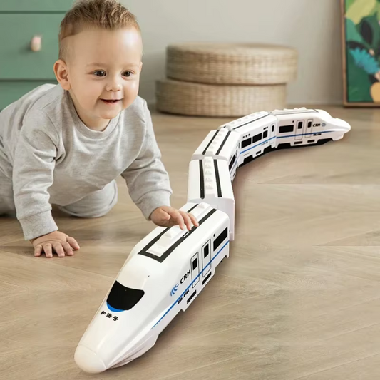 Trein Speelset met Spoor en Accessoires voor Kinderen - Velinix