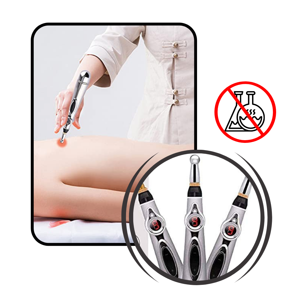 Massage Pen voor Acupunctuur en Pijnverlichting