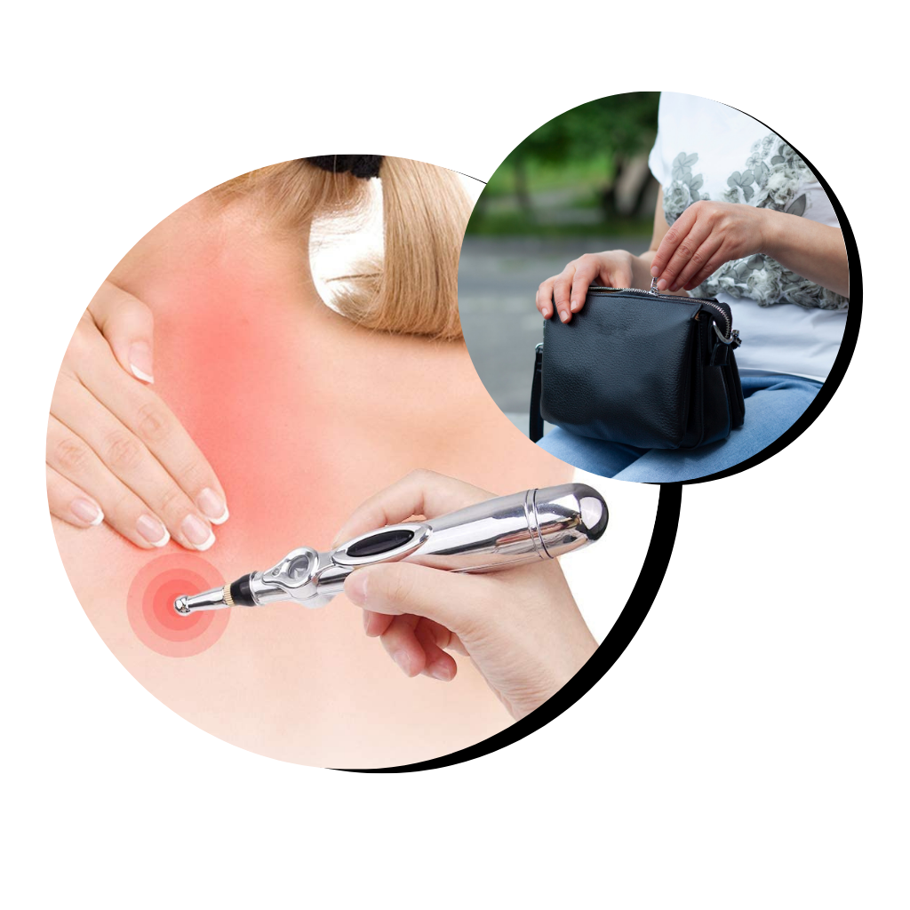 Massage Pen voor Acupunctuur en Pijnverlichting