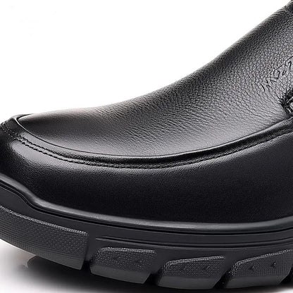 EleganceFlex™ - Tijdloze Leren Schoenen voor Heren